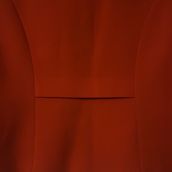 Women’s Ann Taylor LOFT Women Orange Blazer Size 8 - Picture 8 of 8